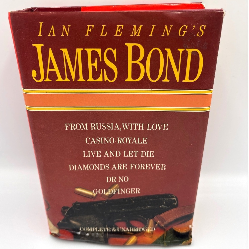 Ian Fleming James Bond‎ Complete Unabridged Hardcover Book from russia casino
